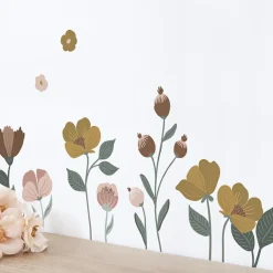 Planche de stickers A3 fleurs Pretty Flowers