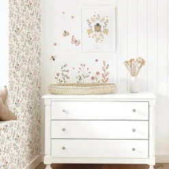 Planche de stickers A3 Jolies fleurs