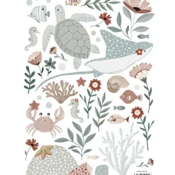 Planche de stickers A3 Ocean dream