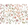 Planche de stickers Décor L Champs de fleurs et insectes