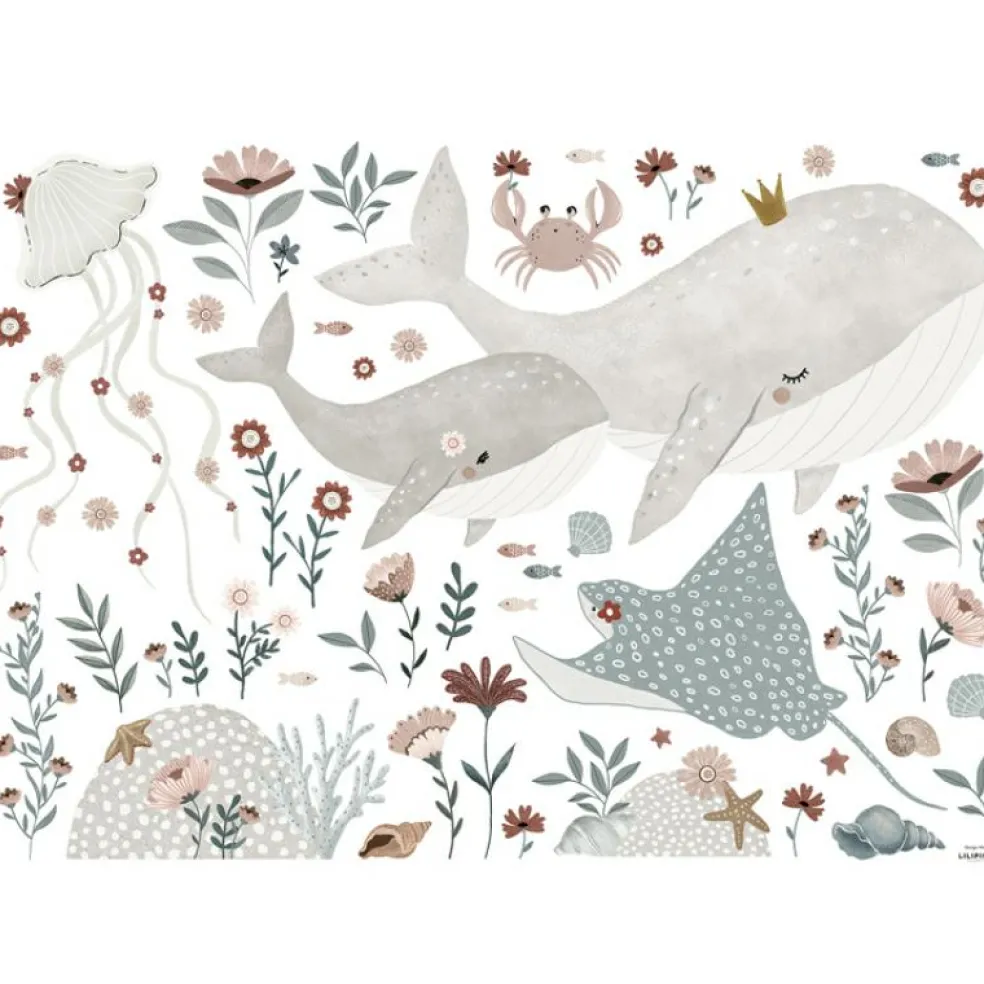 Planche de stickers Under the sea (90 x 64 cm)