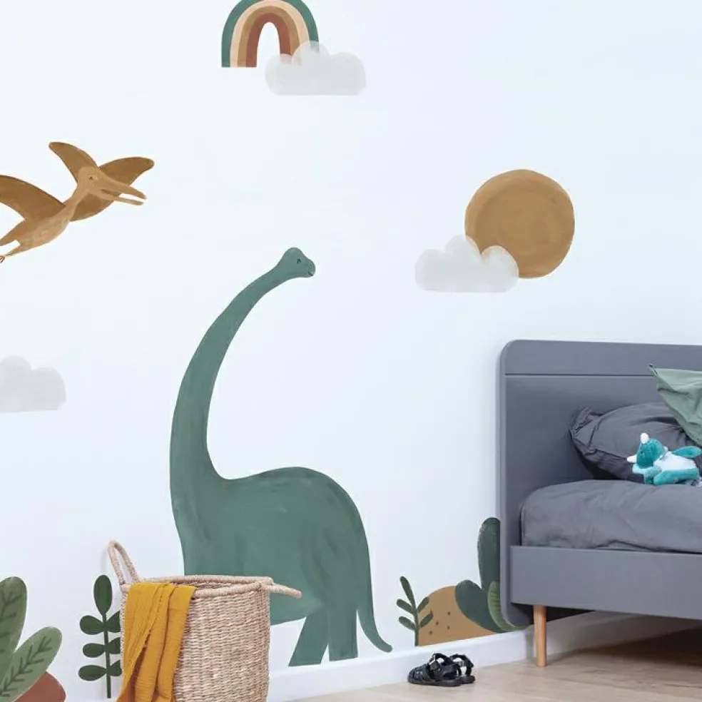 Planche de stickers XL Dino Wonders (130 x 34 cm)