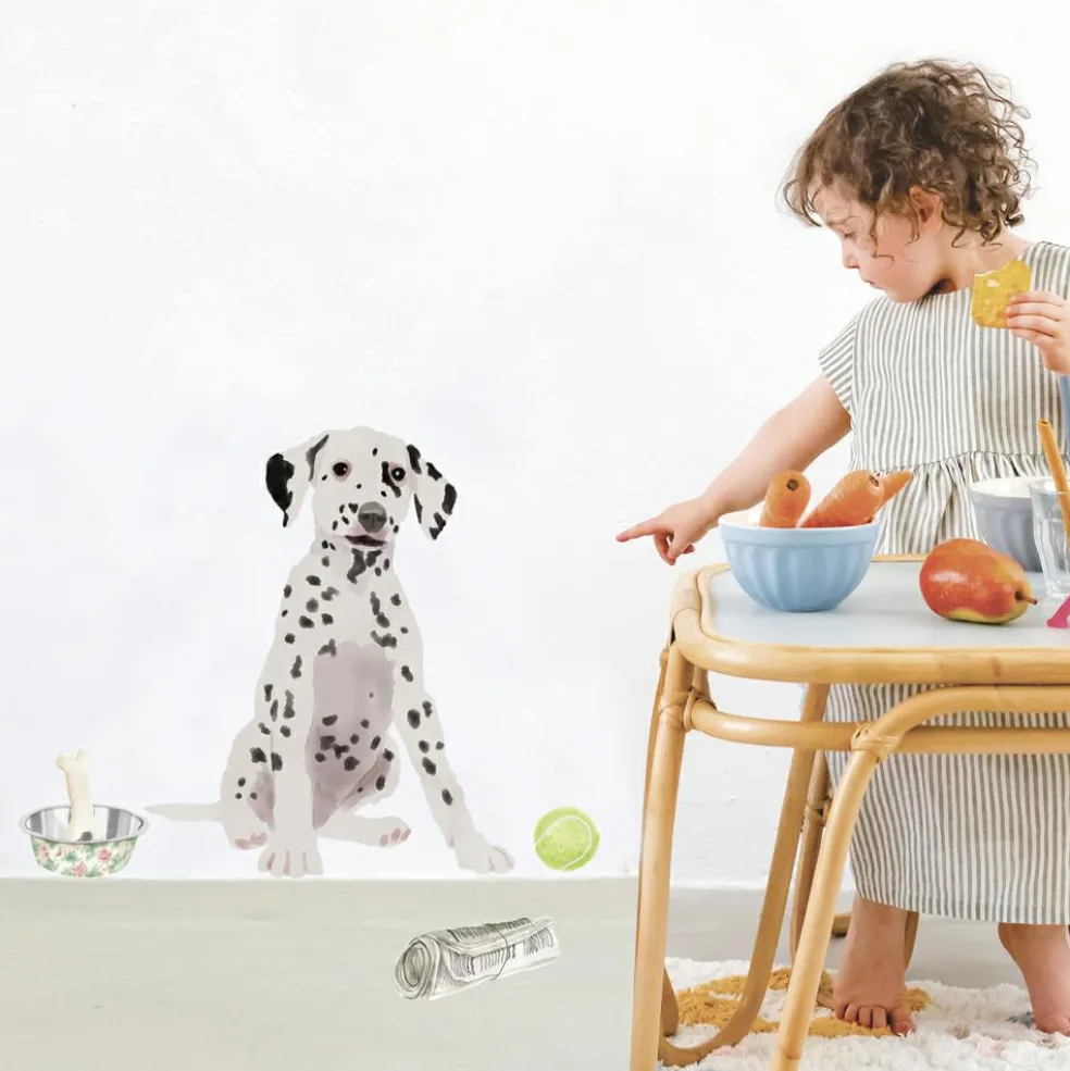 Planche sticker Dalmatien (35 x 45 cm)