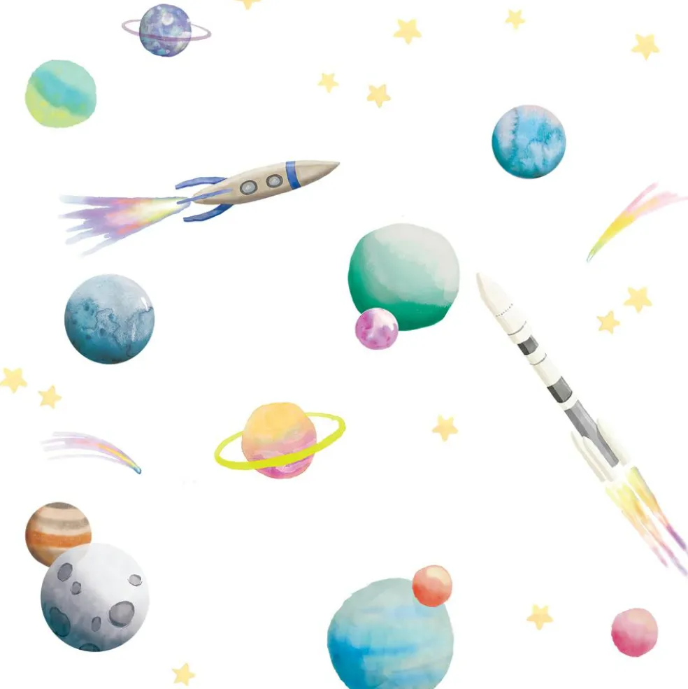 Planche sticker Just a touch Espace (26 x 19 cm)