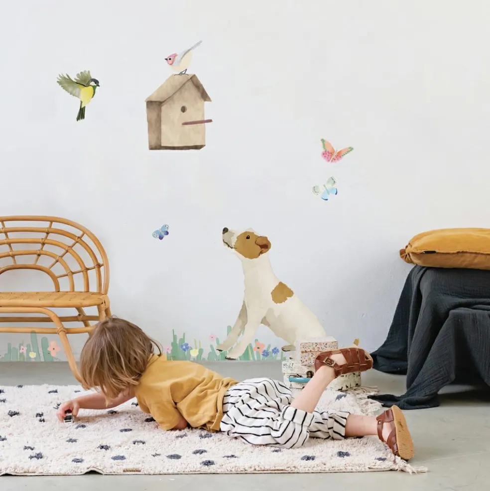 Planche stickers Mon Jardin (35 x 45 cm)