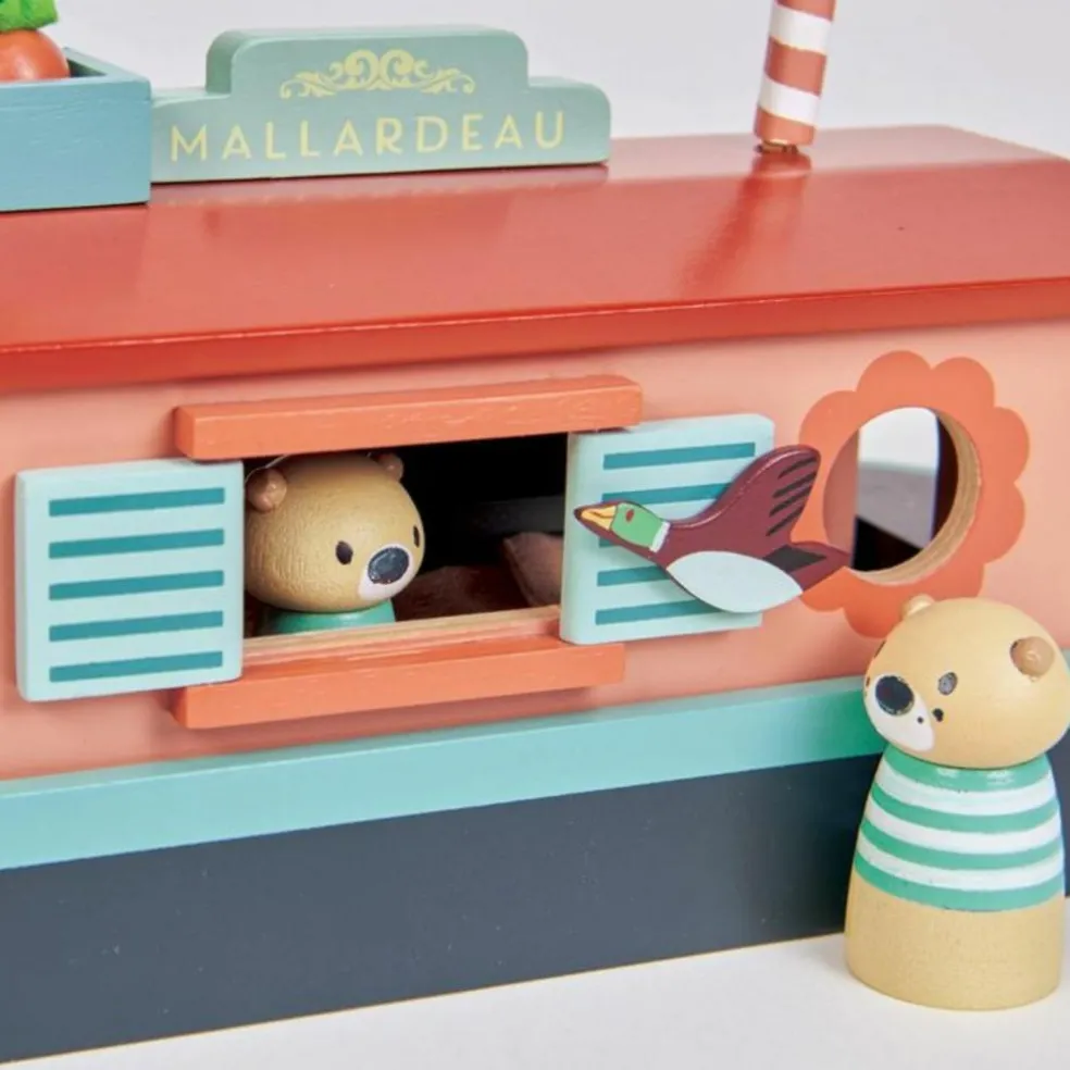 Péniche famille loutre