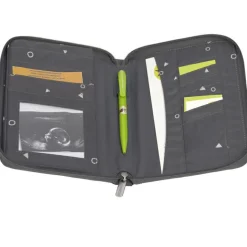 Pochette carnet de santé Casual Universe anthracite