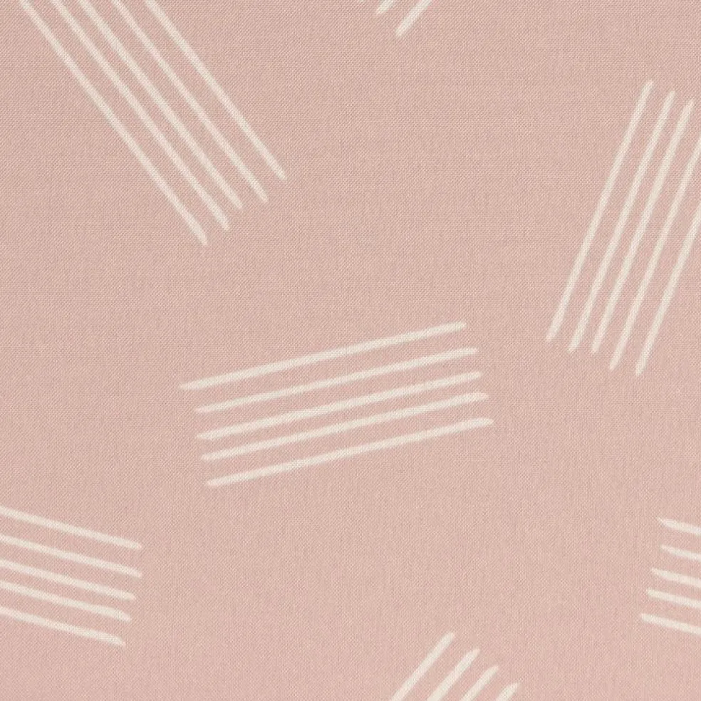 Pochette carnet de santé Casual Rayures rose