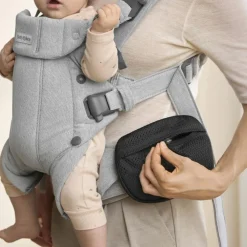 Pochette de rangement pour porte-bébé mesh noir