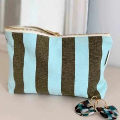 Pochette Sofia Olive-Greige