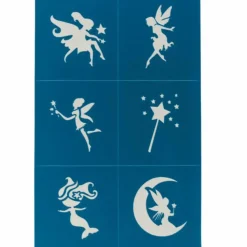 Pochoirs de maquillage (6 planches)