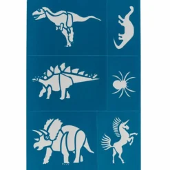 Pochoirs de maquillage (6 planches)