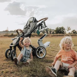 Poignée pour poussette Loopie gris