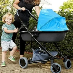 Poignée pour poussette Loopie gris