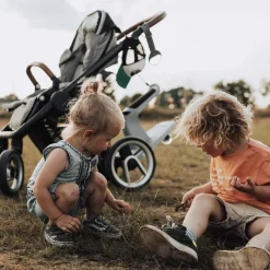 Poignée pour poussette Loopie gris