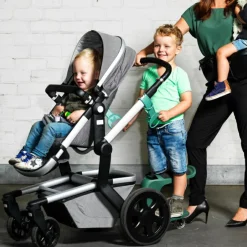 Poignée pour poussette Loopie bleu