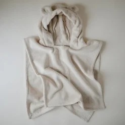 Poncho de bain Bear Fog (1-3 ans)