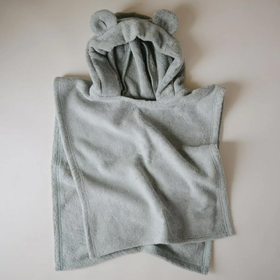Poncho de bain Bear Moss (1-3 ans)