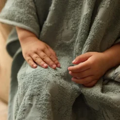 Poncho de bain en éponge Miffy Jacquard Sea Green (1-4 ans)