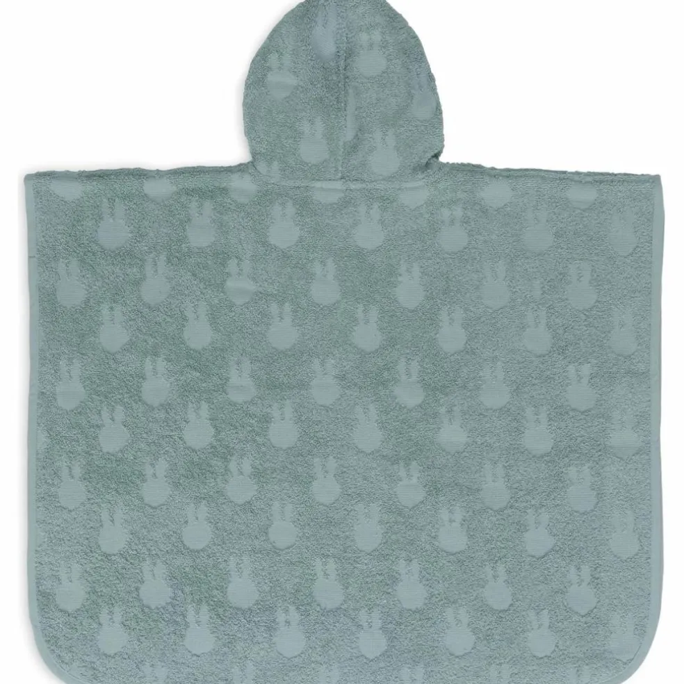 Poncho de bain en éponge Miffy Jacquard Sea Green (1-4 ans)
