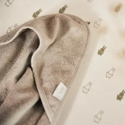 Poncho de bain Miffy Jacquard Nougat (1-4 ans)