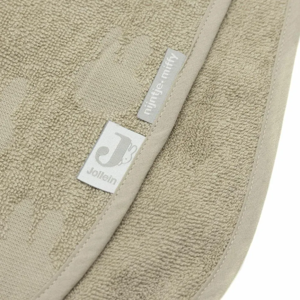 Poncho de bain Miffy Jacquard Olive Green (1-4 ans)