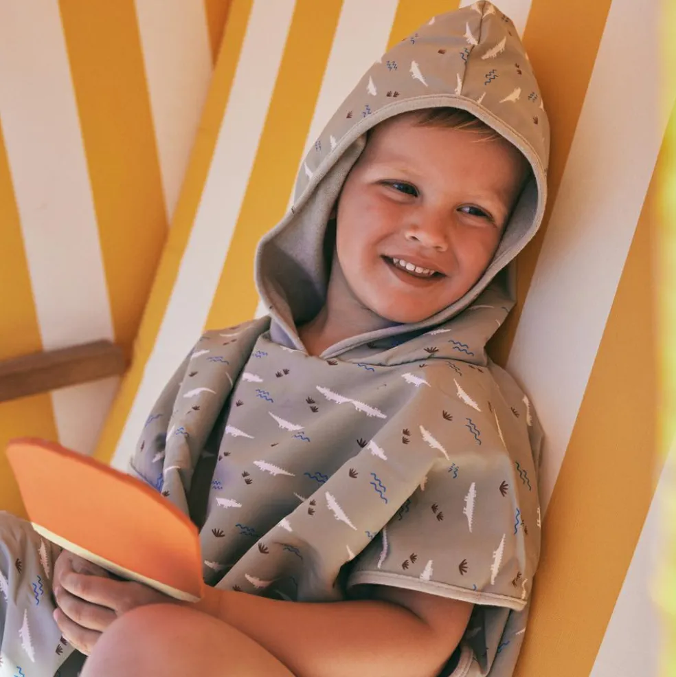 Poncho de plage Croco (0-36 mois)