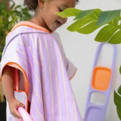 Poncho de plage Lavande (60 x 60 cm)