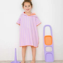 Poncho de plage Lavande (60 x 60 cm)