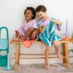 Poncho de plage Lavande (60 x 60 cm)