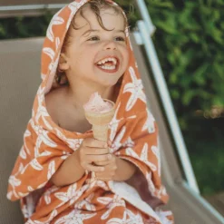 Poncho enfant Etoiles de mer (3-10 ans)