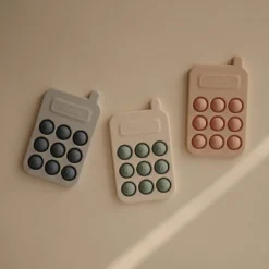 Pop it en silicone Téléphone Cambridge blue