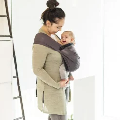 Porté bébé Mini Sling gris