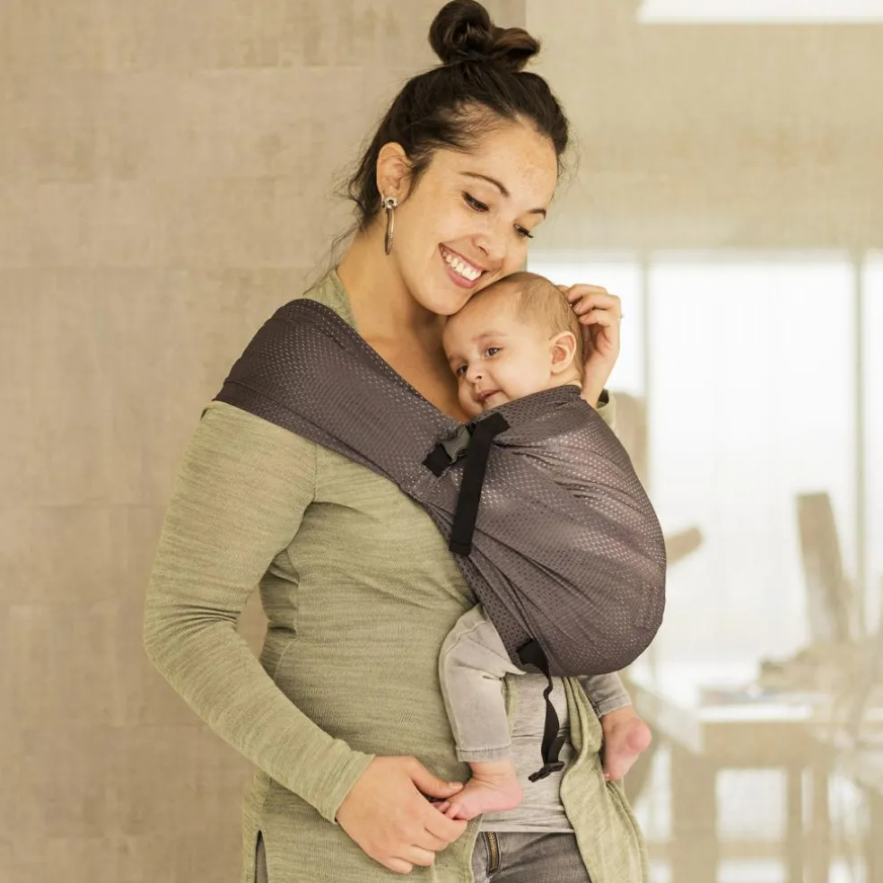 Porté bébé Mini Sling gris