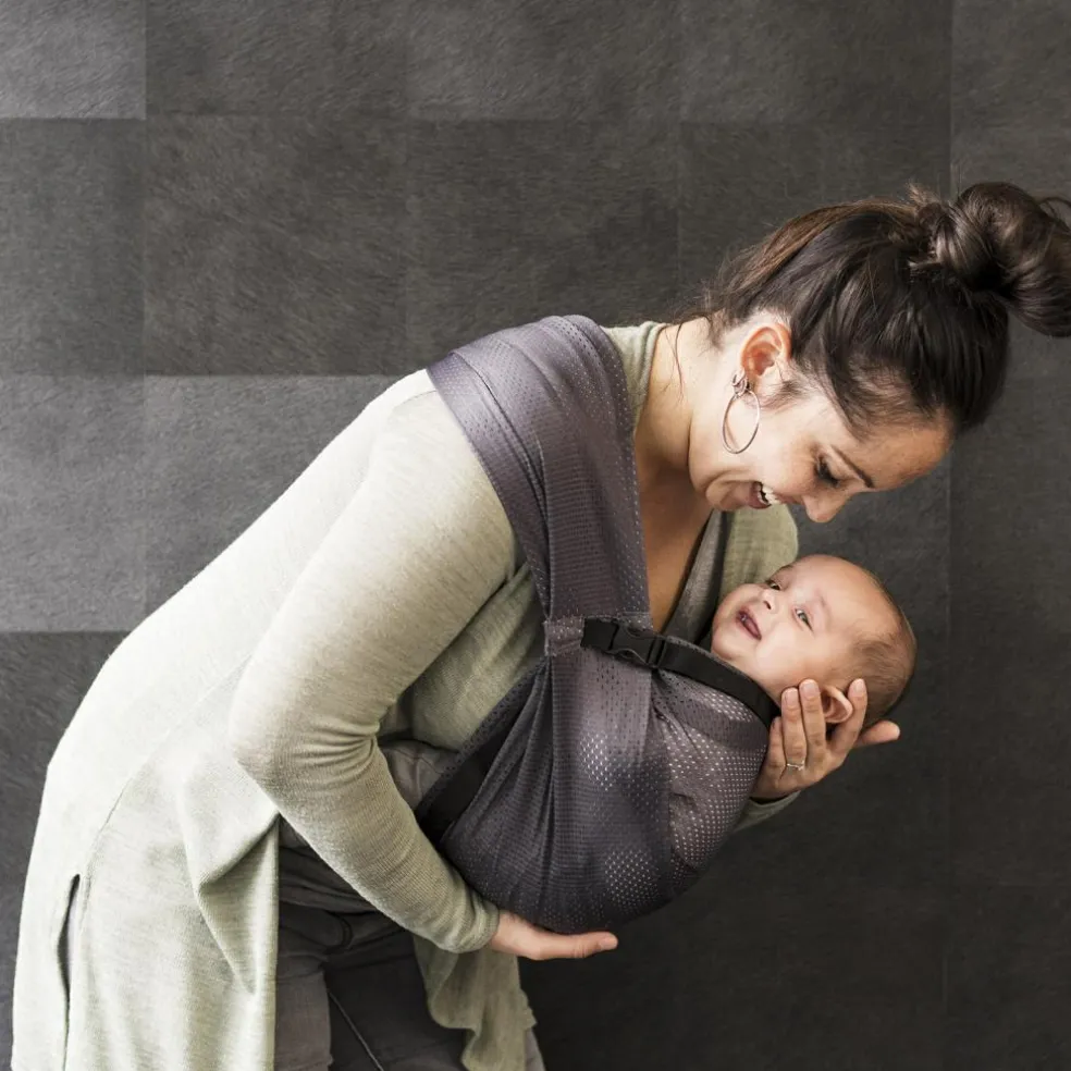 Porté bébé Mini Sling gris