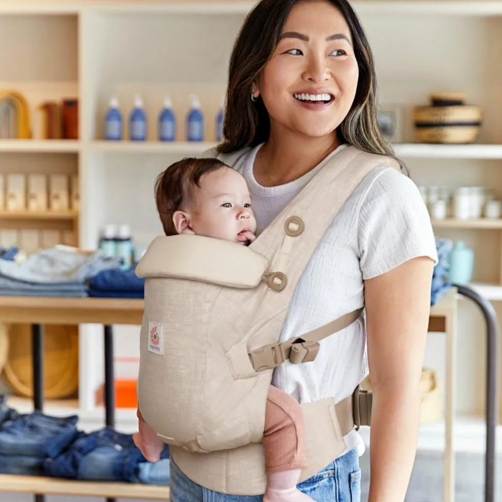 Porte bébé Adapt Natural Lin