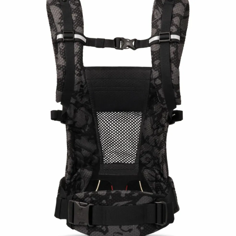 Porte bébé Adapt SoftFlex Mesh Fleurs noires