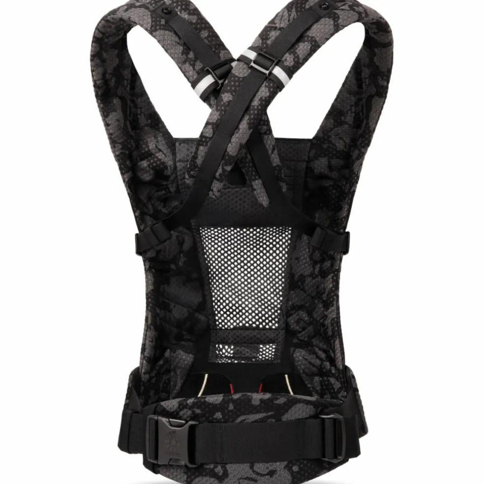 Porte bébé Adapt SoftFlex Mesh Fleurs noires