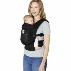 Porte bébé Adapt SoftFlex Mesh Noir onyx