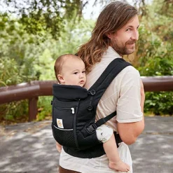 Porte bébé Adapt SoftFlex Mesh Noir onyx