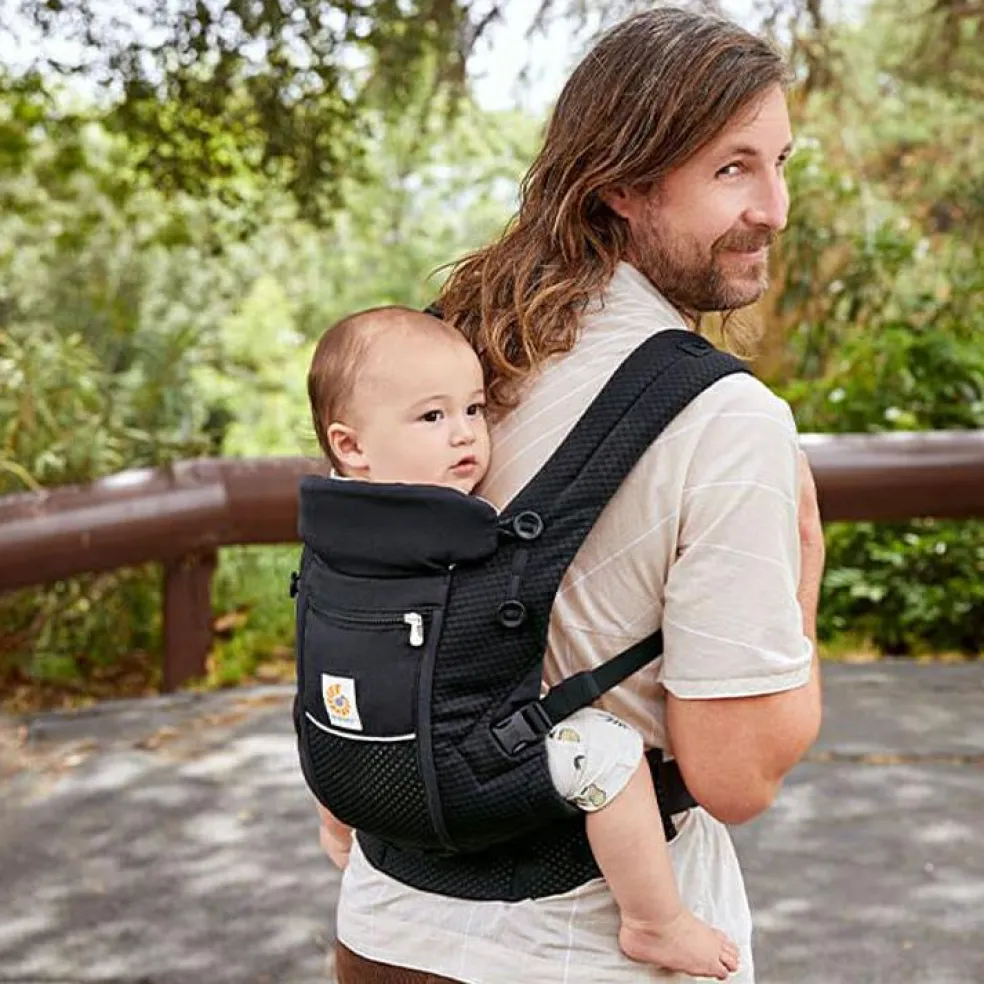 Porte bébé Adapt SoftFlex Mesh Noir onyx