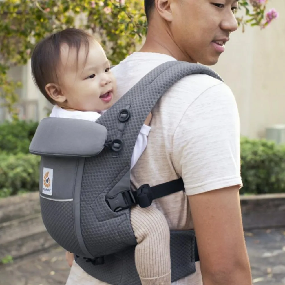 Porte bébé Adapt SoftFlex Mesh Gris anthracite