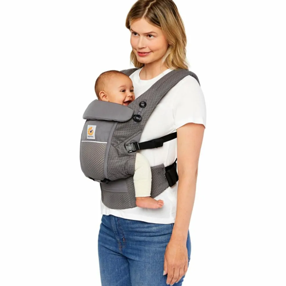 Porte bébé Adapt SoftFlex Mesh Gris anthracite