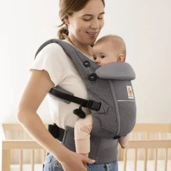 Porte bébé Adapt SoftFlex Mesh Gris anthracite
