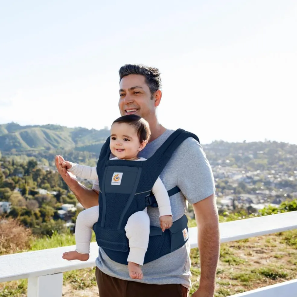 Porte bébé enfant Alta Hip Bleu Nuit