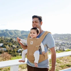 Porte bébé enfant Alta Hip Camel Brown