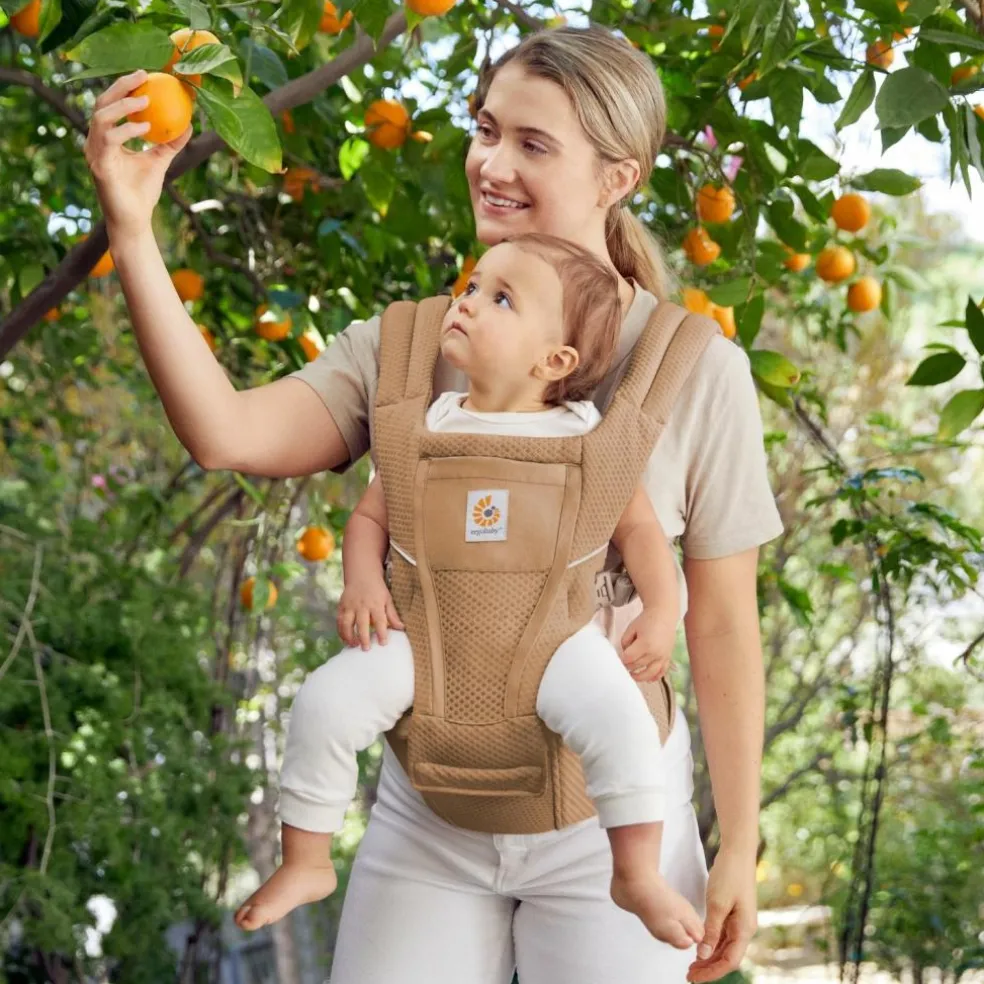 Porte bébé enfant Alta Hip Camel Brown