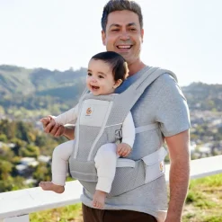 Porte bébé enfant Alta Hip Gris Clair