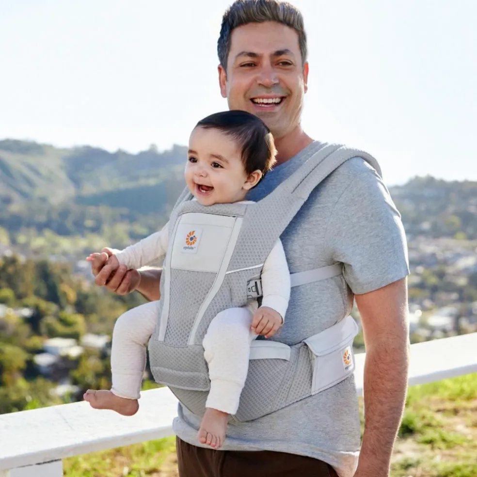 Porte bébé enfant Alta Hip Gris Clair