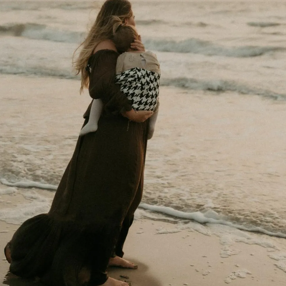 Porte bébé enfant Chequered